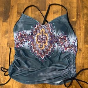 Women’s Prana tankini top M